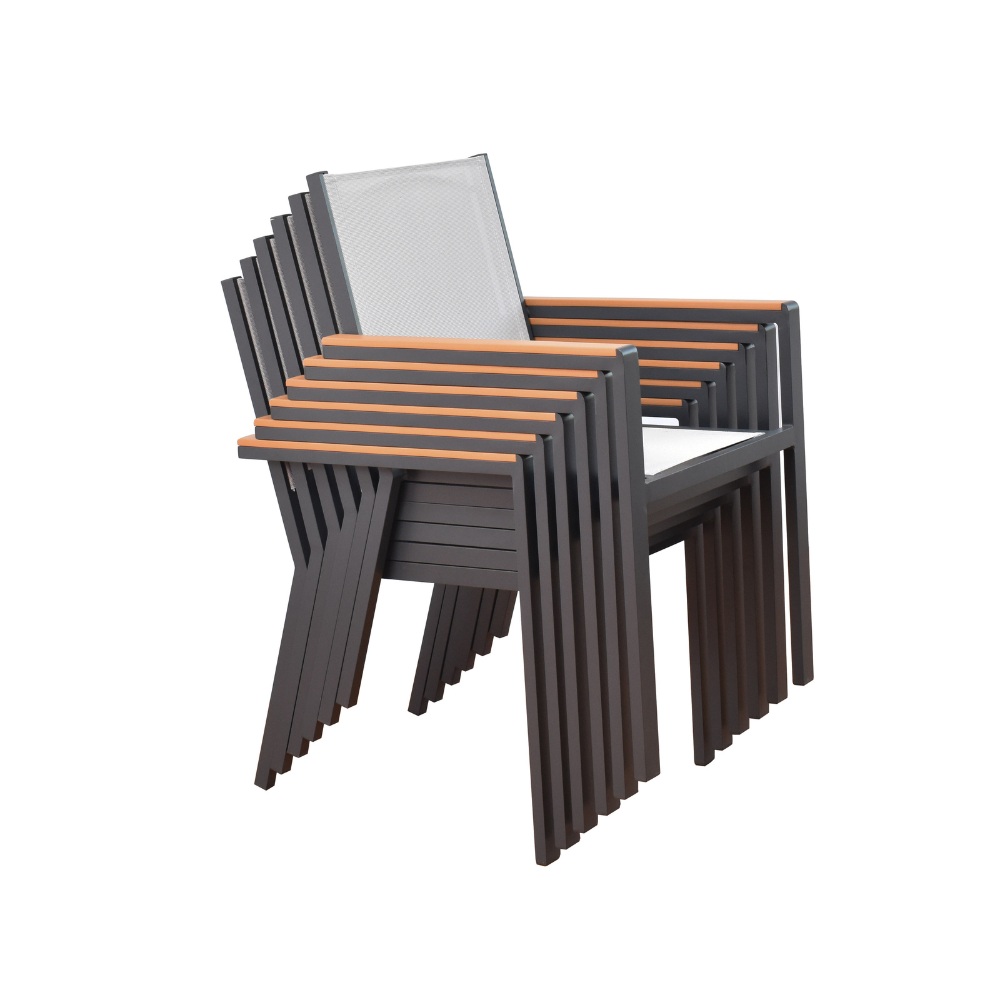 Home Deluxe Gartenstuhl stapelbar SEDIA