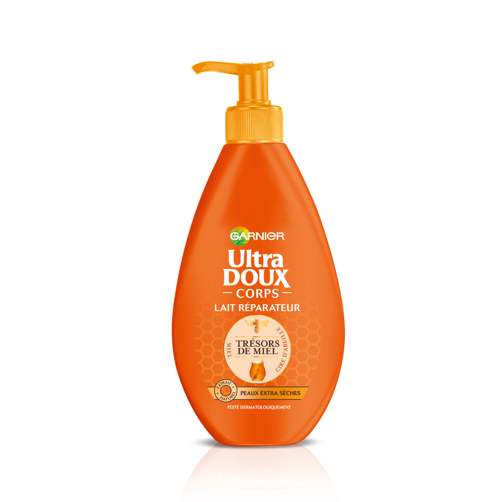 garnier Ultra Doux Lait Réparateur Trésors de Miel Maxi Format