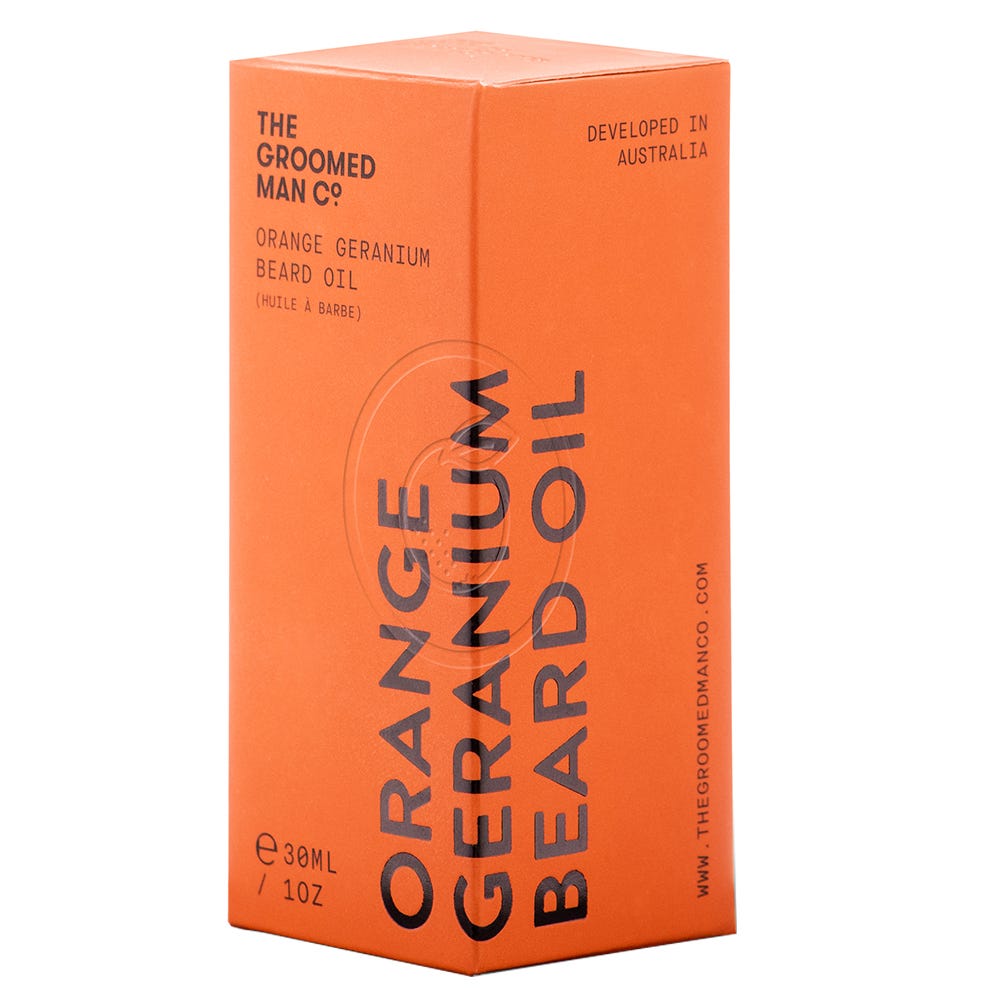 The Groomed Man Orange Geranium Beard Oil 30 ml