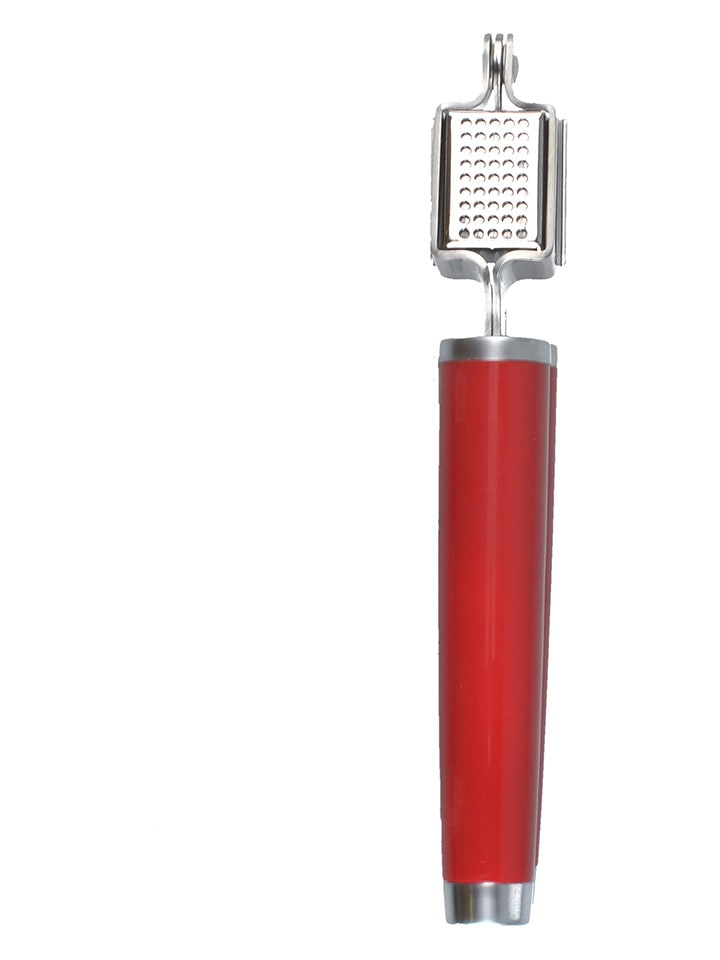KitchenAid Knoblauchpresse in Silber/ Rot - (L)19 cm günstig kaufen onesize