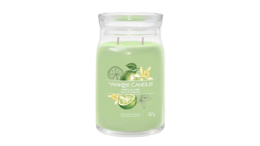 Yankee Candle Duftkerze Signature Large Jar Vanilla Lime Vanilla Lime
