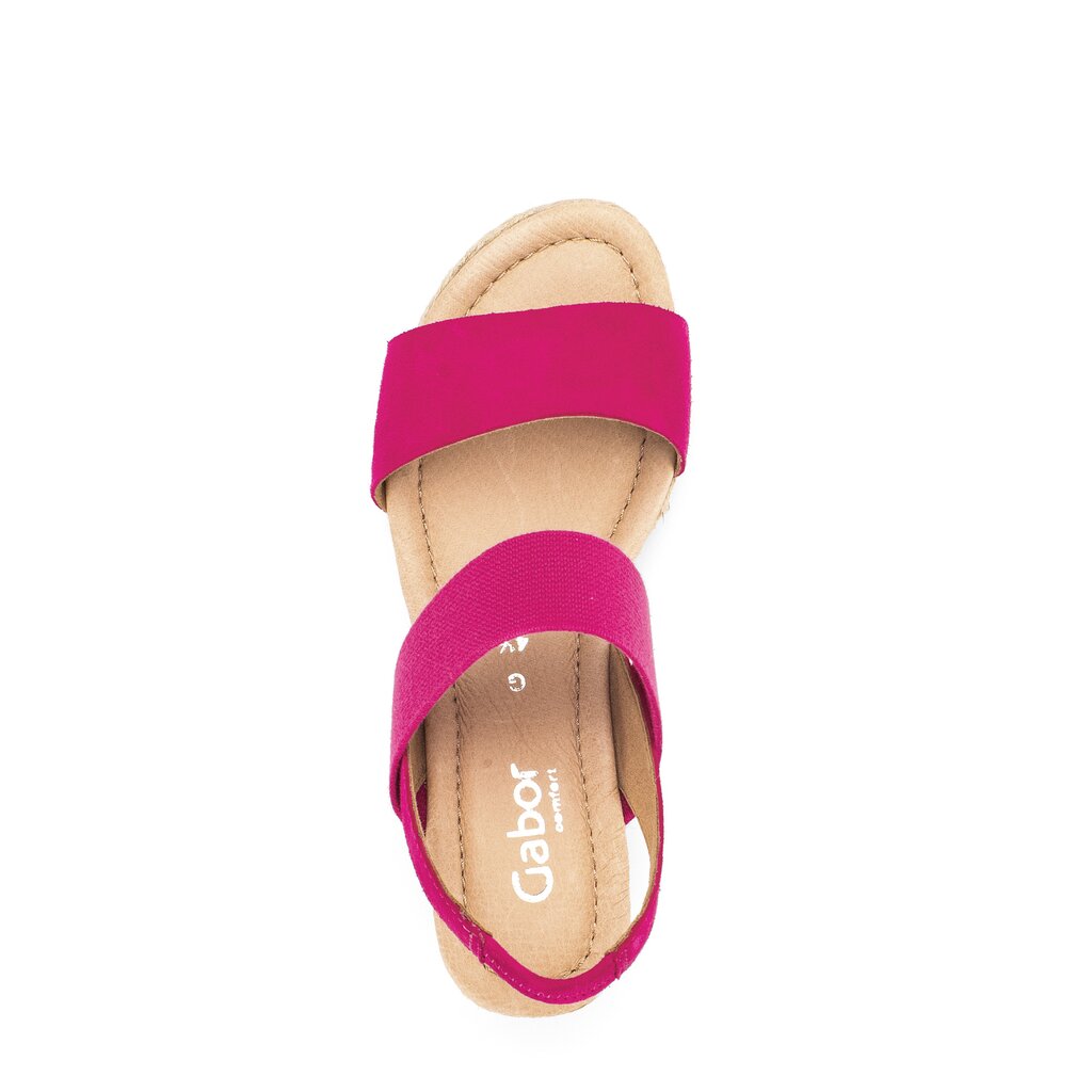 Gabor comfort Keilsandalette pink
