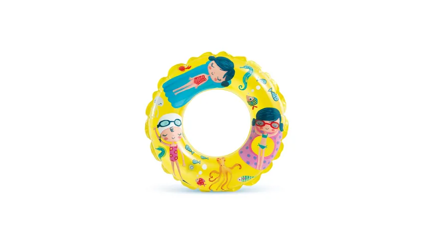 Intex - Schwimmring transparent, 1 Stück, sortiert