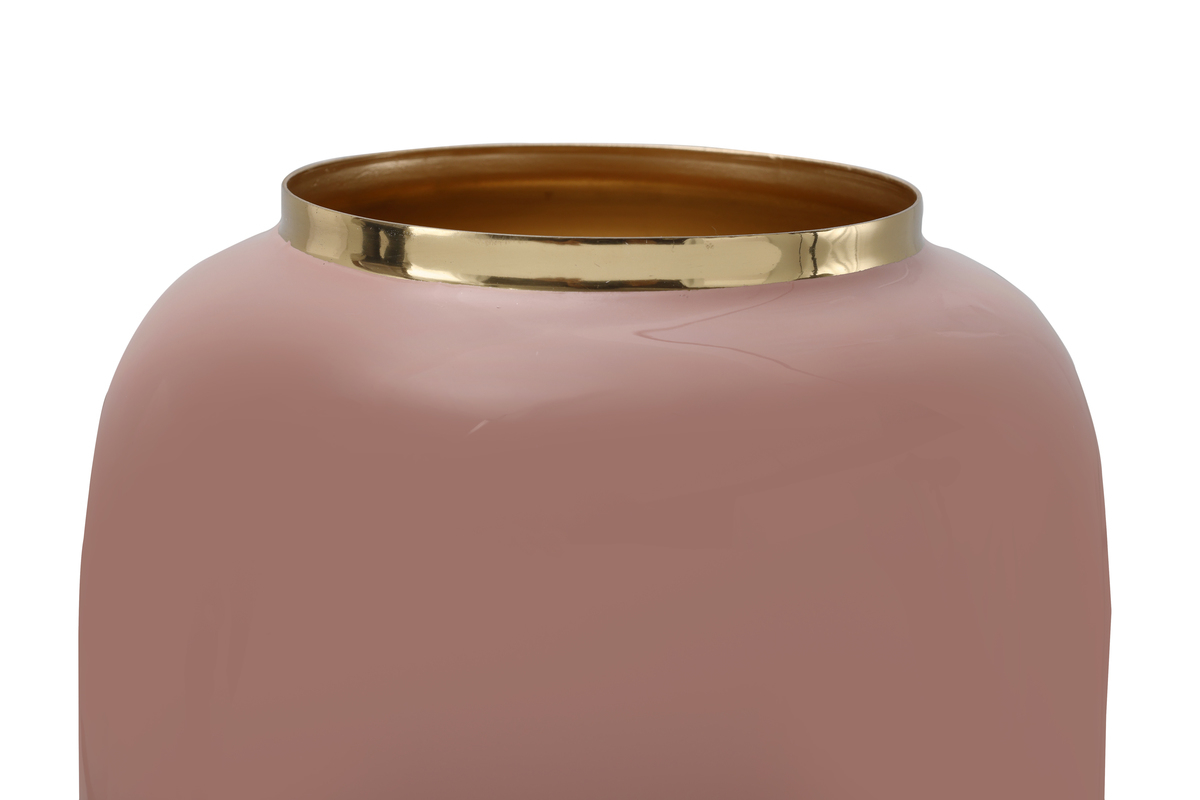 Kayoom Vase Art Deco 545 Rosa / Gold