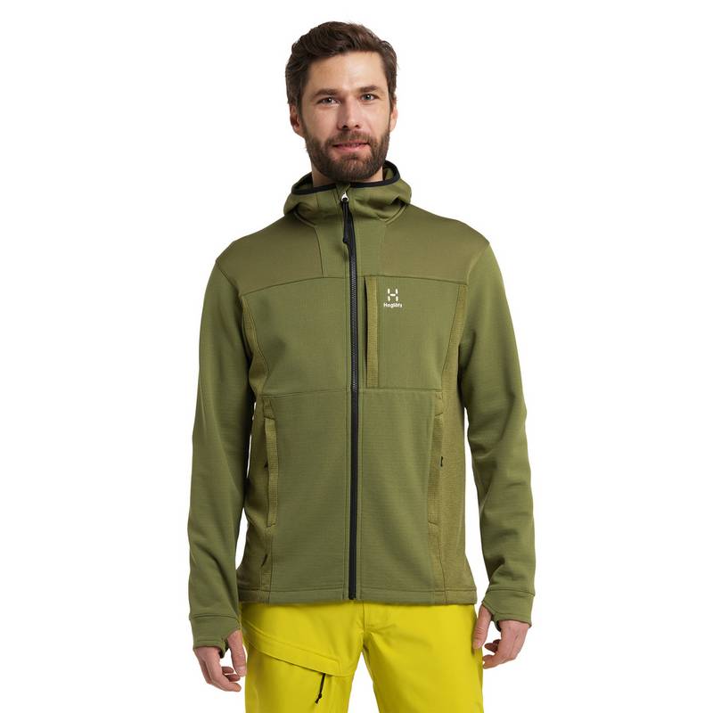 Haglöfs Vassi Mid Hood Fleecejacke Herren