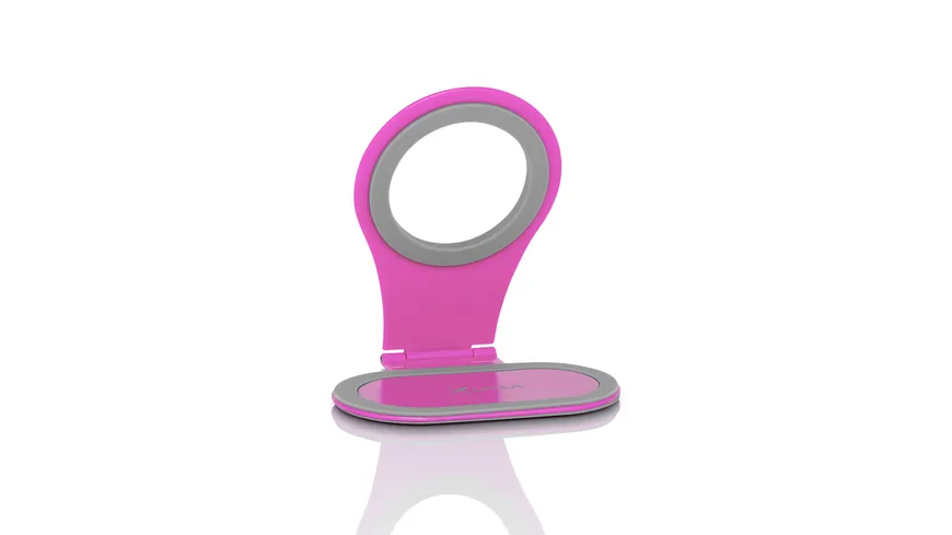 Xlayer Halterung Colour Line Steckdosenhalterung Pink
