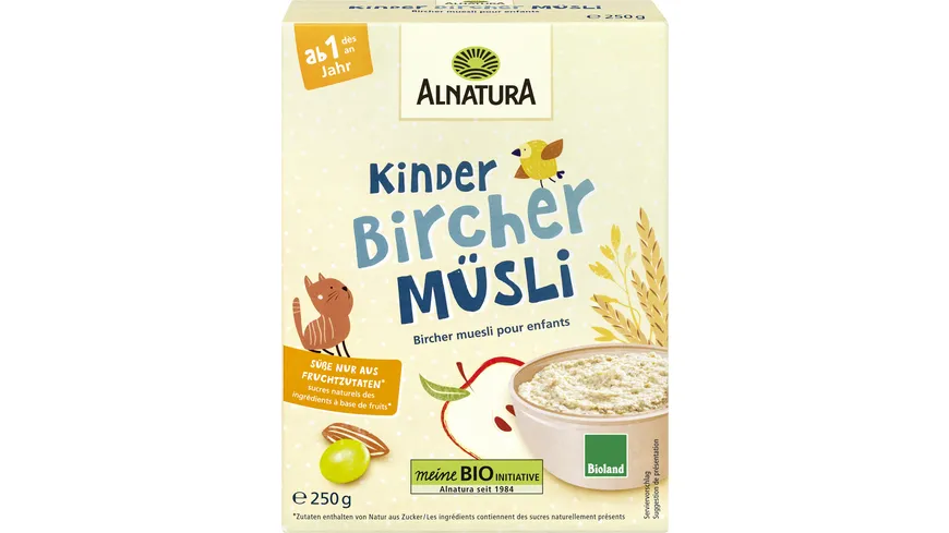 Alnatura Bioland-Kinder Bircher Müsli 250 g