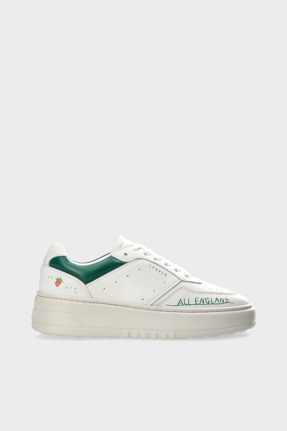 CPH LONDON - leather - white/green