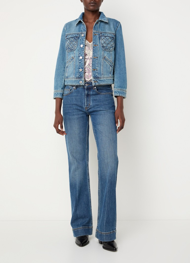 Chaqueta vaquera Kioka de Zadig&Voltaire con bolsillos en el pecho