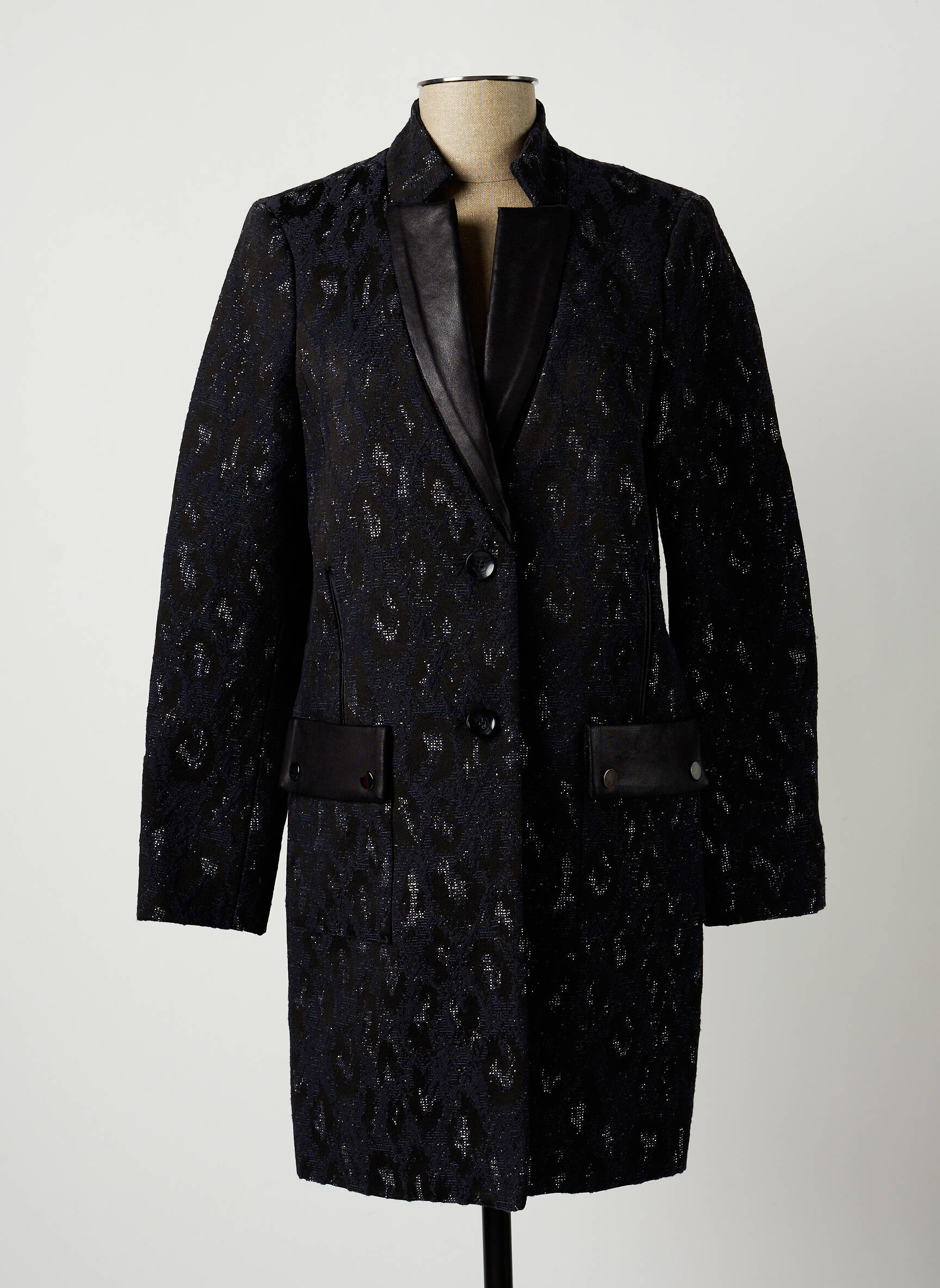 Eva Kayan Manteaux Courts Femme couleur bleu