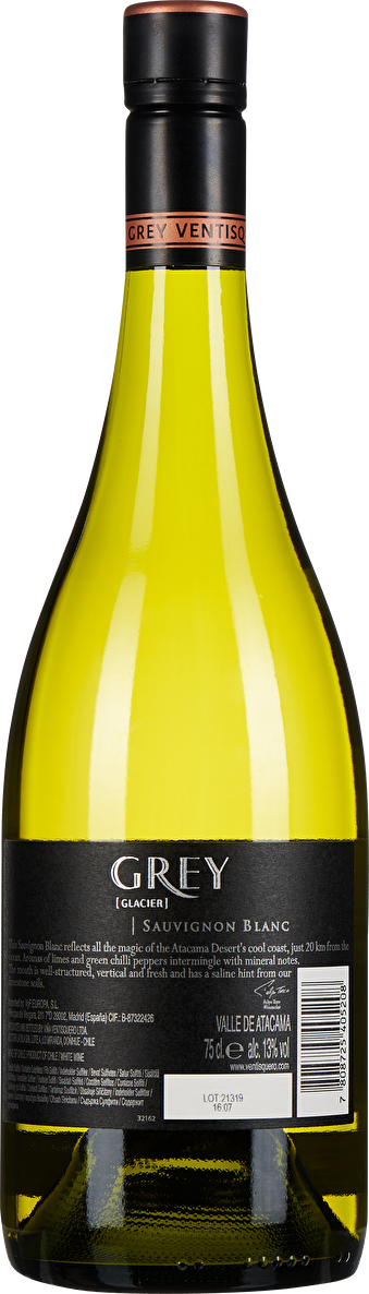 Ventisquero Sauvignon Blanc Grey Valle de Atacama 2020