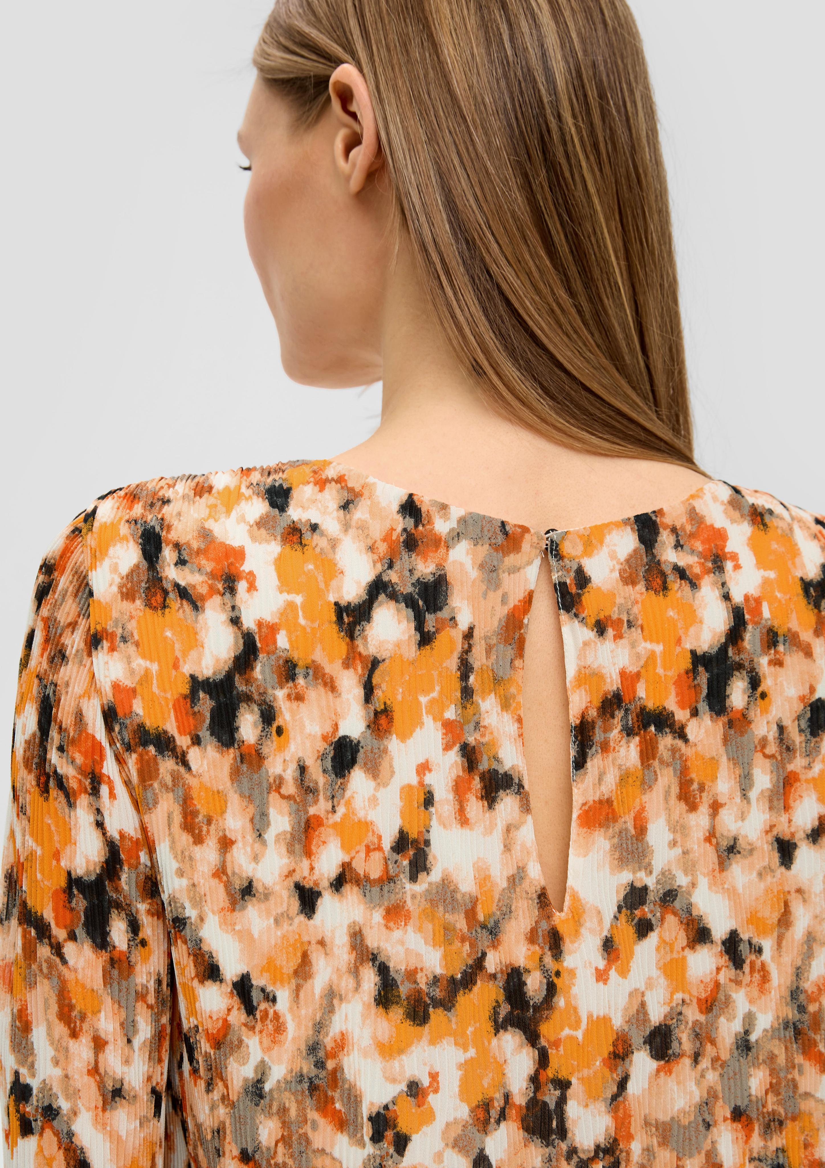 Chiffon-Bluse mit Webstruktur  2139195-07A5