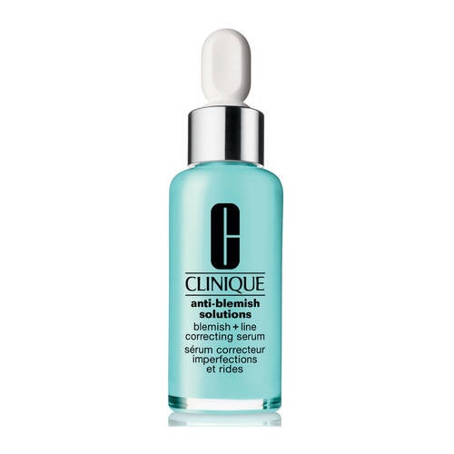 Clinique Anti-blemish Solutions + Serum за корекцију бора, тип влажности 1/2/3/4, 30 ml