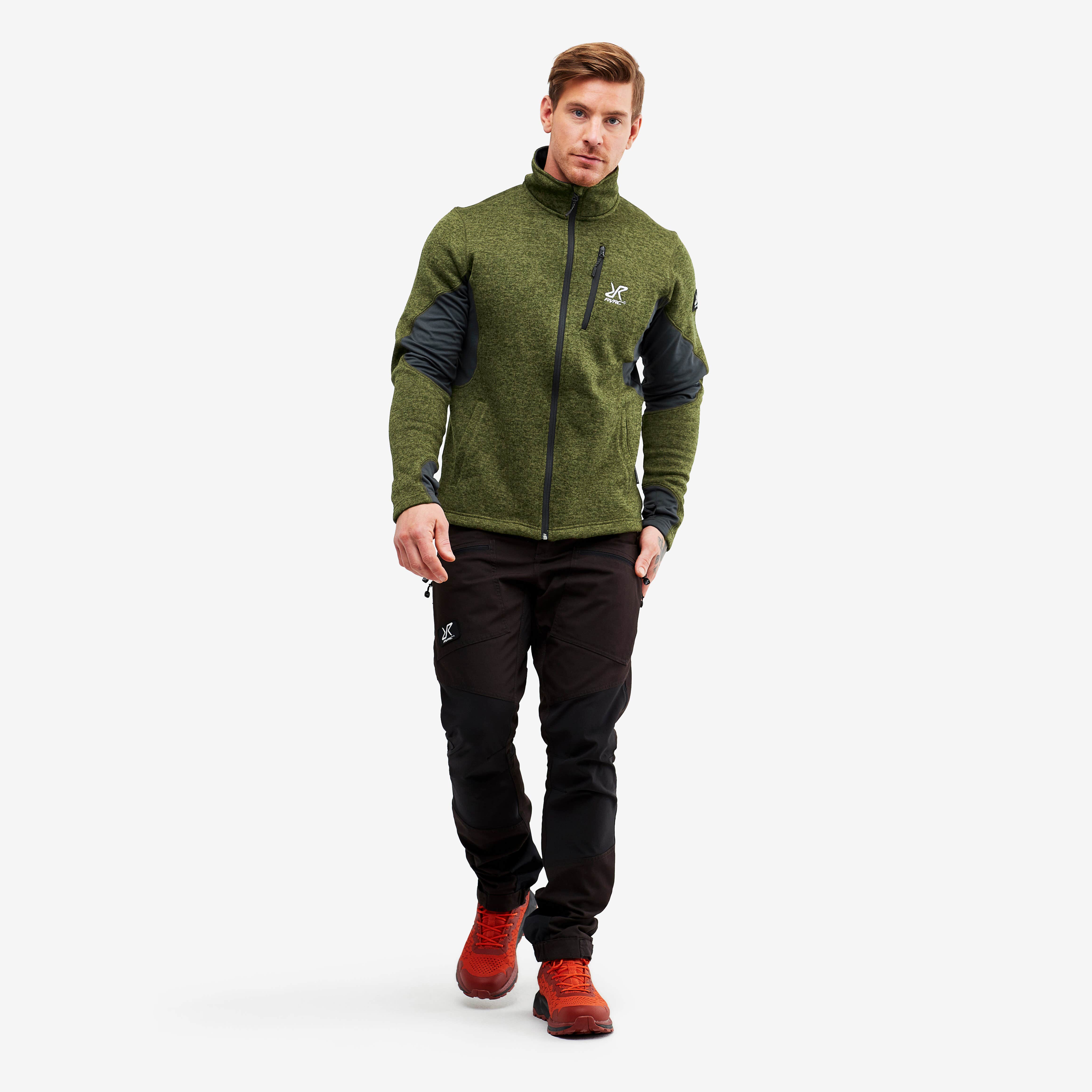 Fusion Fleece Homme Burnt Olive