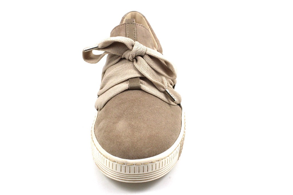 GABOR Freizeit Schnürer beige