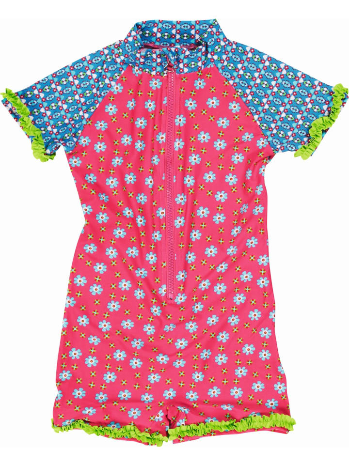 Playshoes UV-Schutz Einteiler Blumen in Pink günstig kaufen