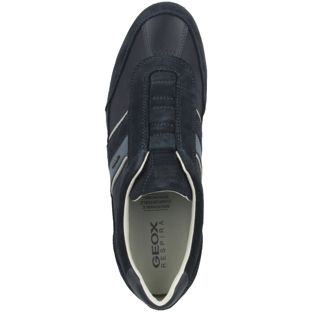 Geox U Wells Sneaker Low blau