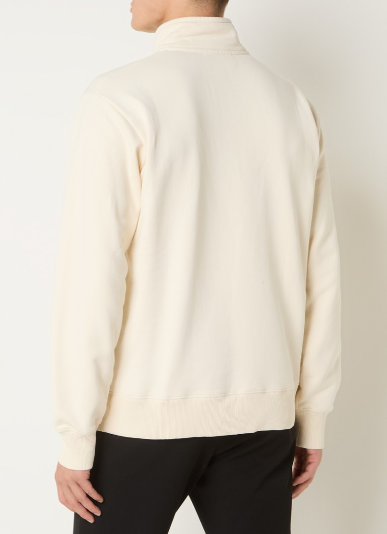 OLAF Sweater with half zip and logo