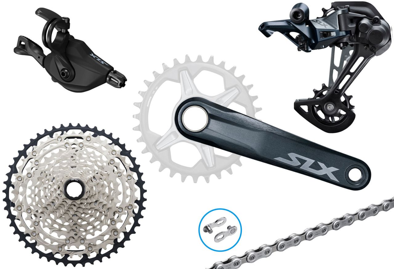 Shimano SLX M7100 1x12-fach Gruppe | 165mm | 10-51 | Schelle kaufen | Bike-Discount