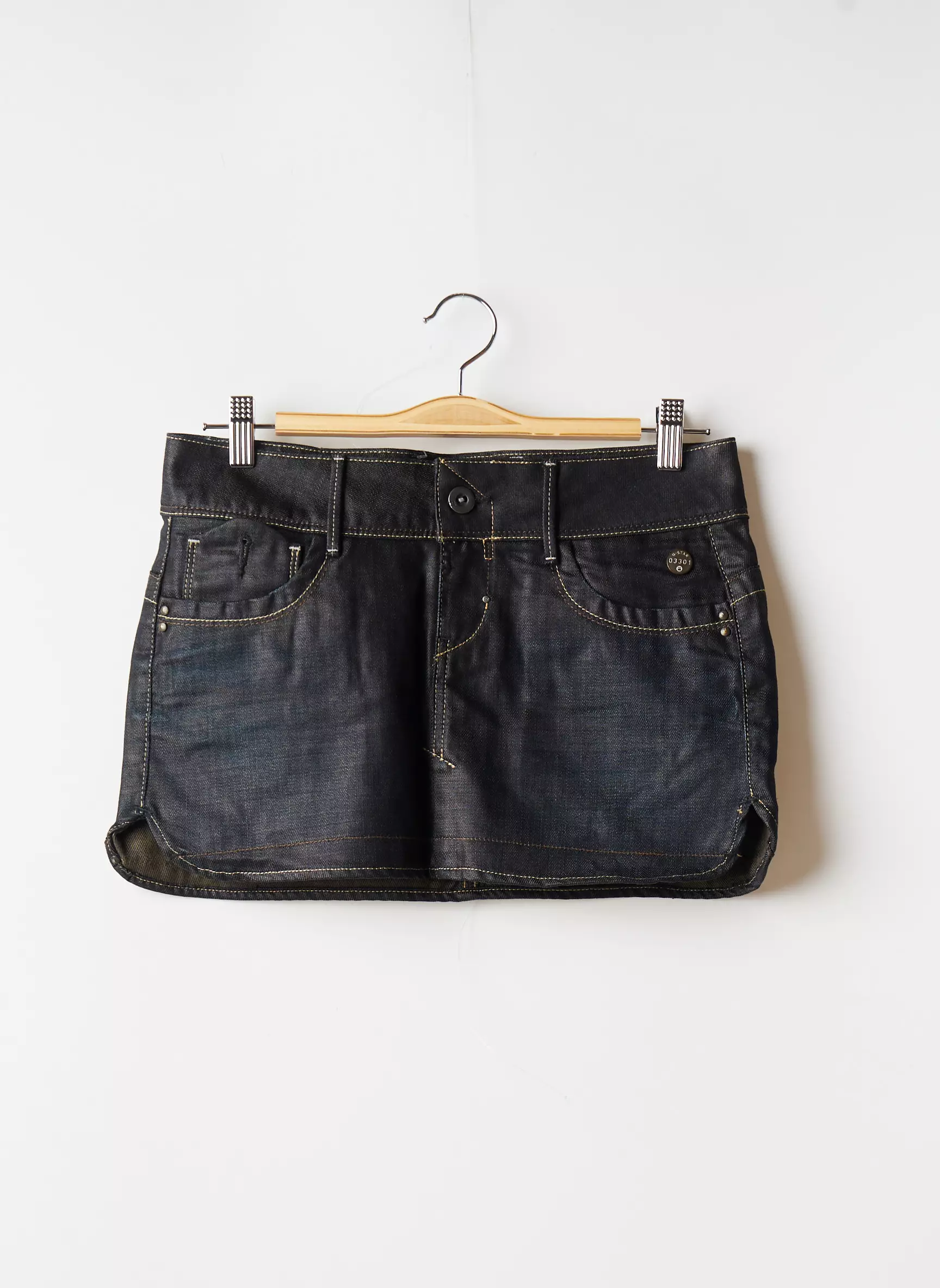 G Star Mini Jupe Femme couleur noir