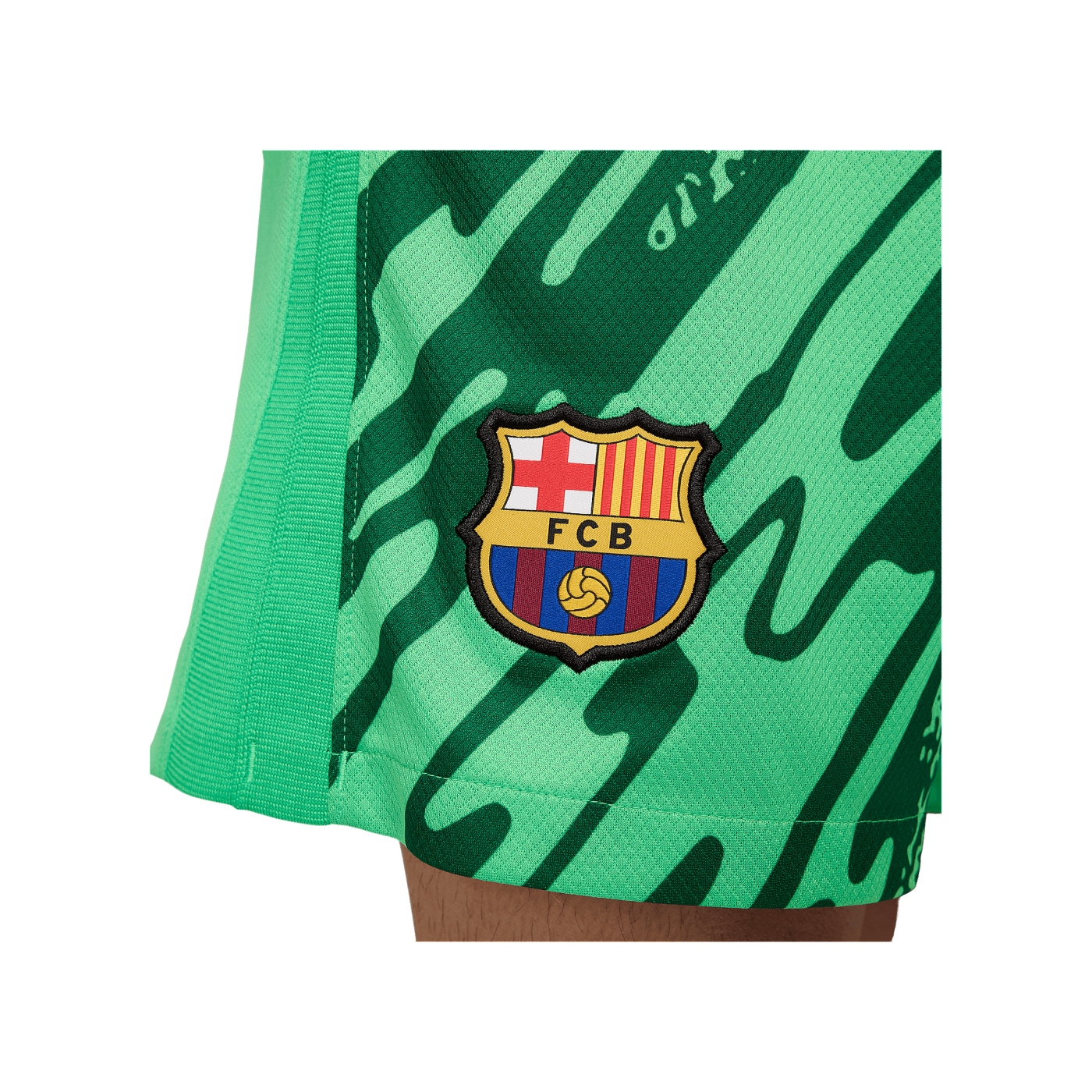 Nike FC Barcelona Torwartshort 2024/2025 Grün F329