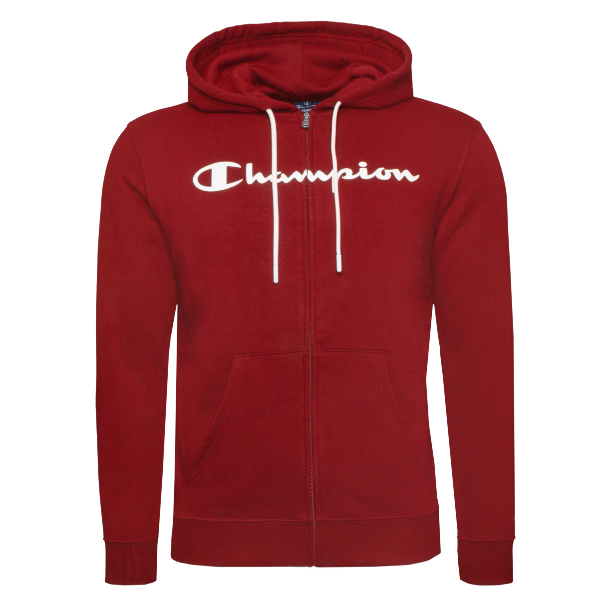 Champion Hooded Full Zip Sweatjacke rot