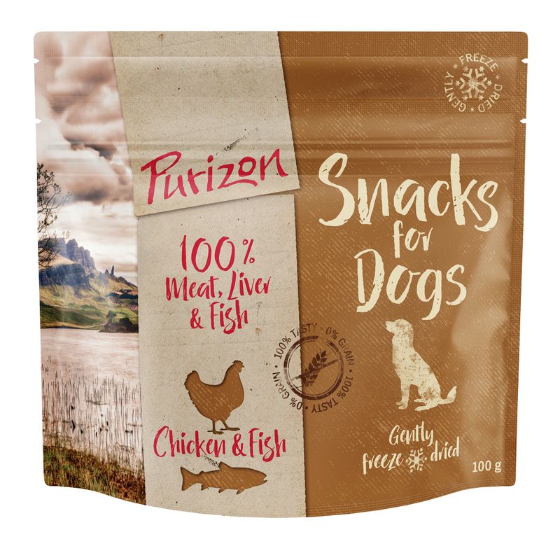 Sparpaket Purizon Hundesnack 3 x 100 g
