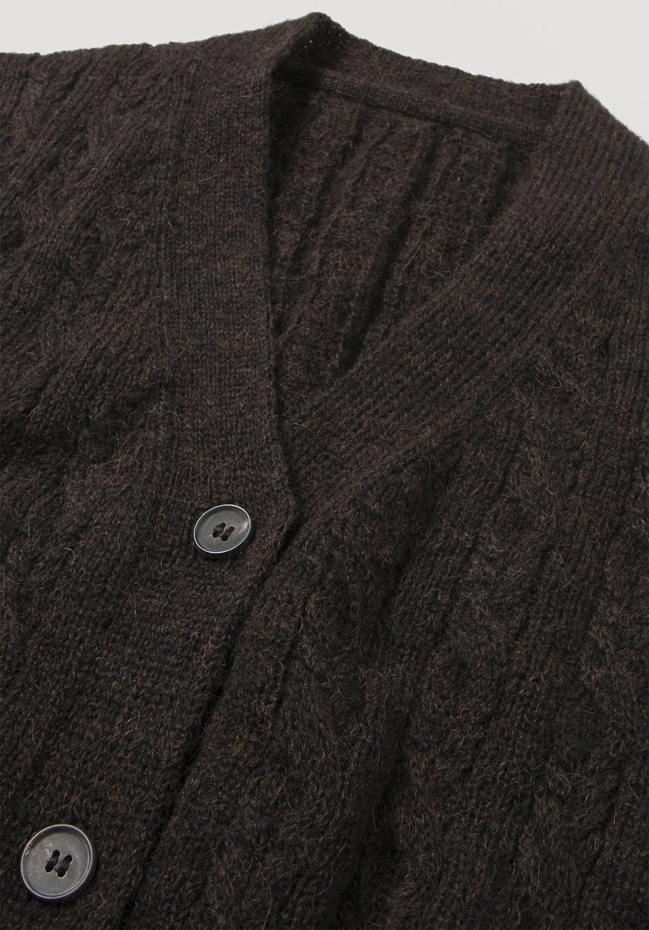 Strickjacke aus reinem Baby-Alpaka