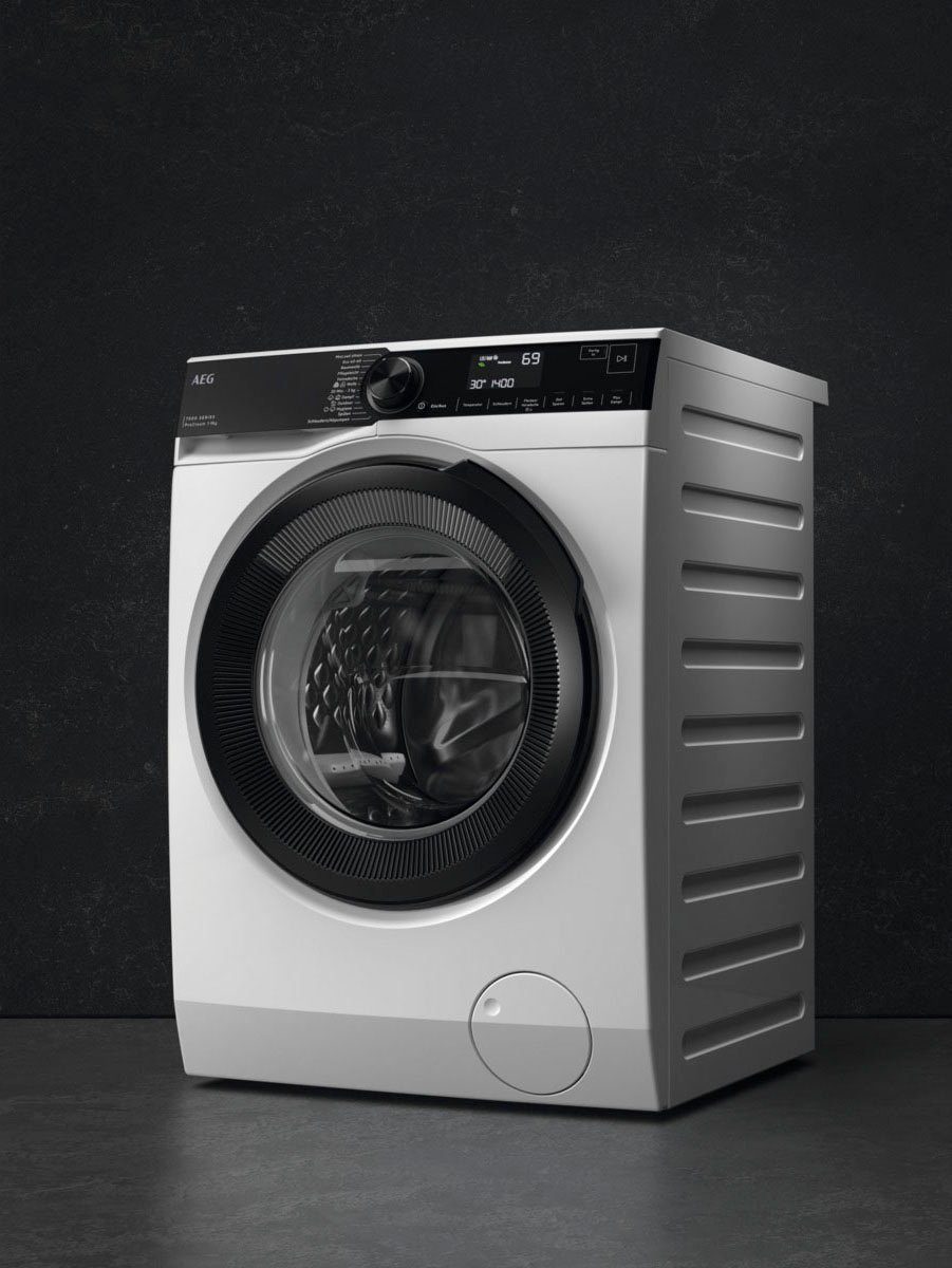 AEG Waschmaschine Serie 7000 mit ProSteam-Technologie LR7FA69FL, 9 kg, 1600 U/min, ProSteam - Dampf-Programm für 96 % weniger Wasserverbrauch