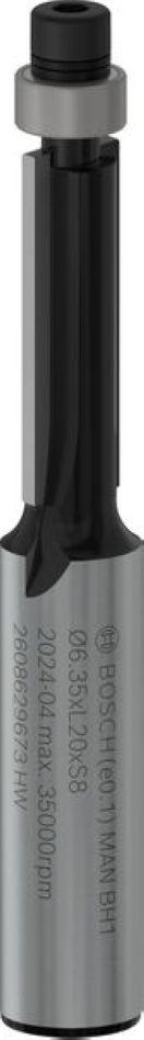 Accessoires Bosch bleus 2608629673 PRO Défonceuse de bord 8 mm D1 635 mm L 20 mm