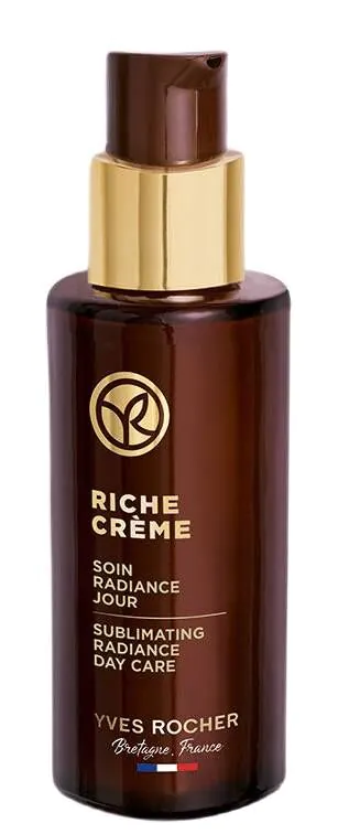 Yves Rocher Riche kreminė švytėjimo suteikianti dieninė emulsija nuo raukšlių
