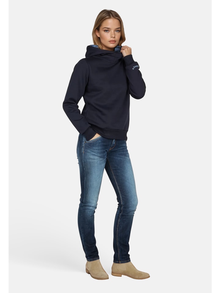 Salzhaut Hoodie TALKEN in Navy günstig kaufen