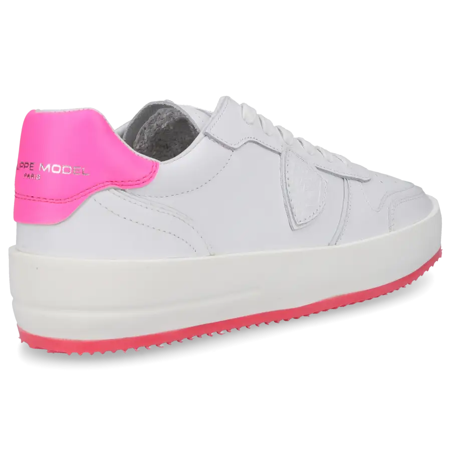 Philippe Model - Sneaker low NICE Kalbsleder - weiß