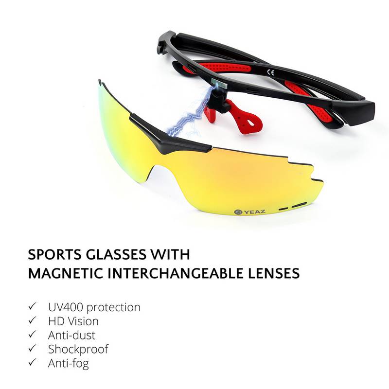 YEAZ SUNUP Sportbrille