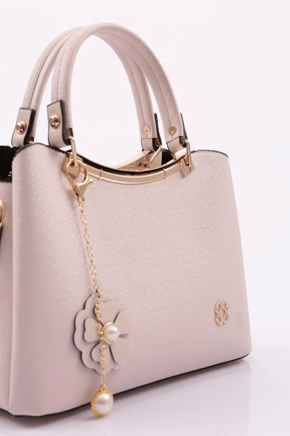 DGN  Beige Mosaik Damen Schulter- und Handtasche - 3255