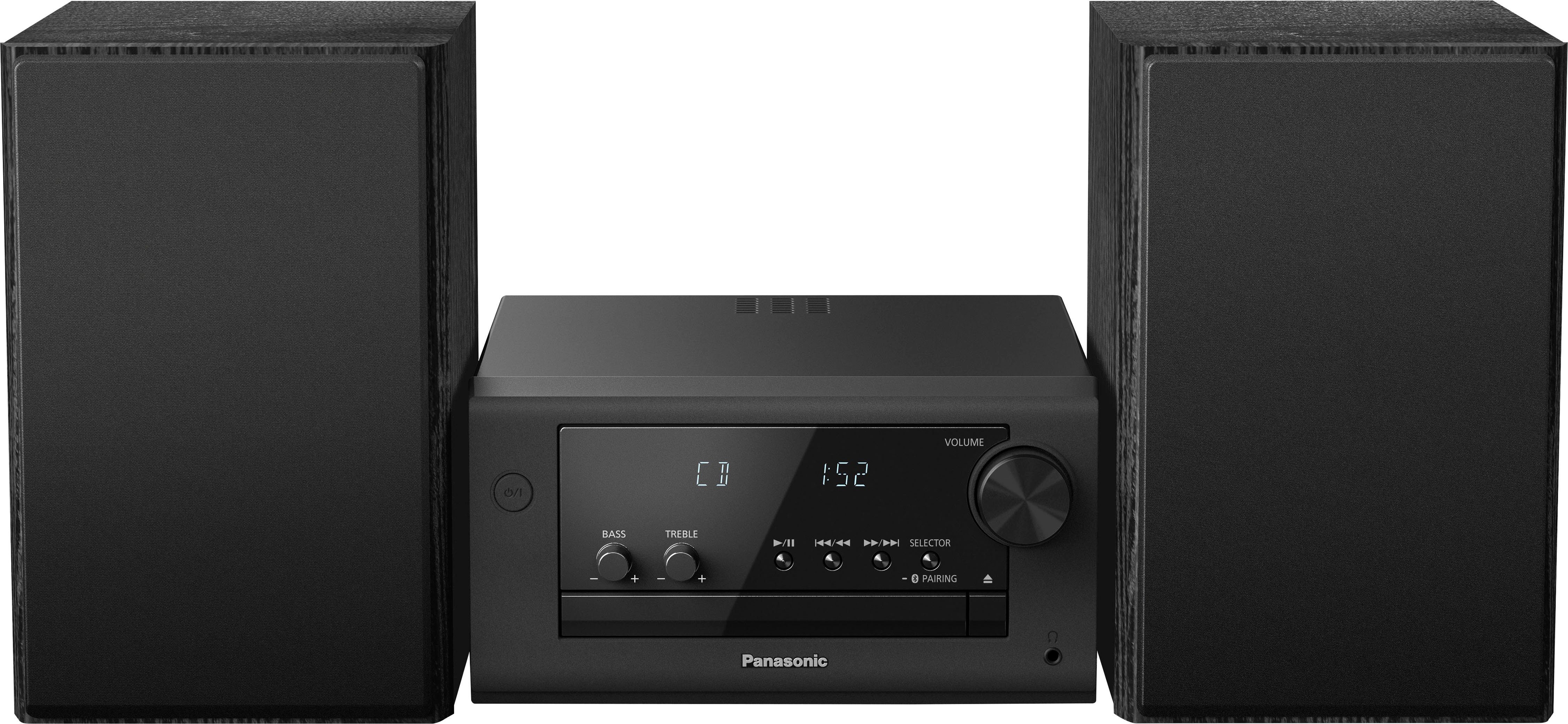 Panasonic SC-PM704 Radio (Digitalradio (DAB), UKW mit RDS, 80 W, HiFi Micro System mit 40W, CD, Bluetooth, DAB)
