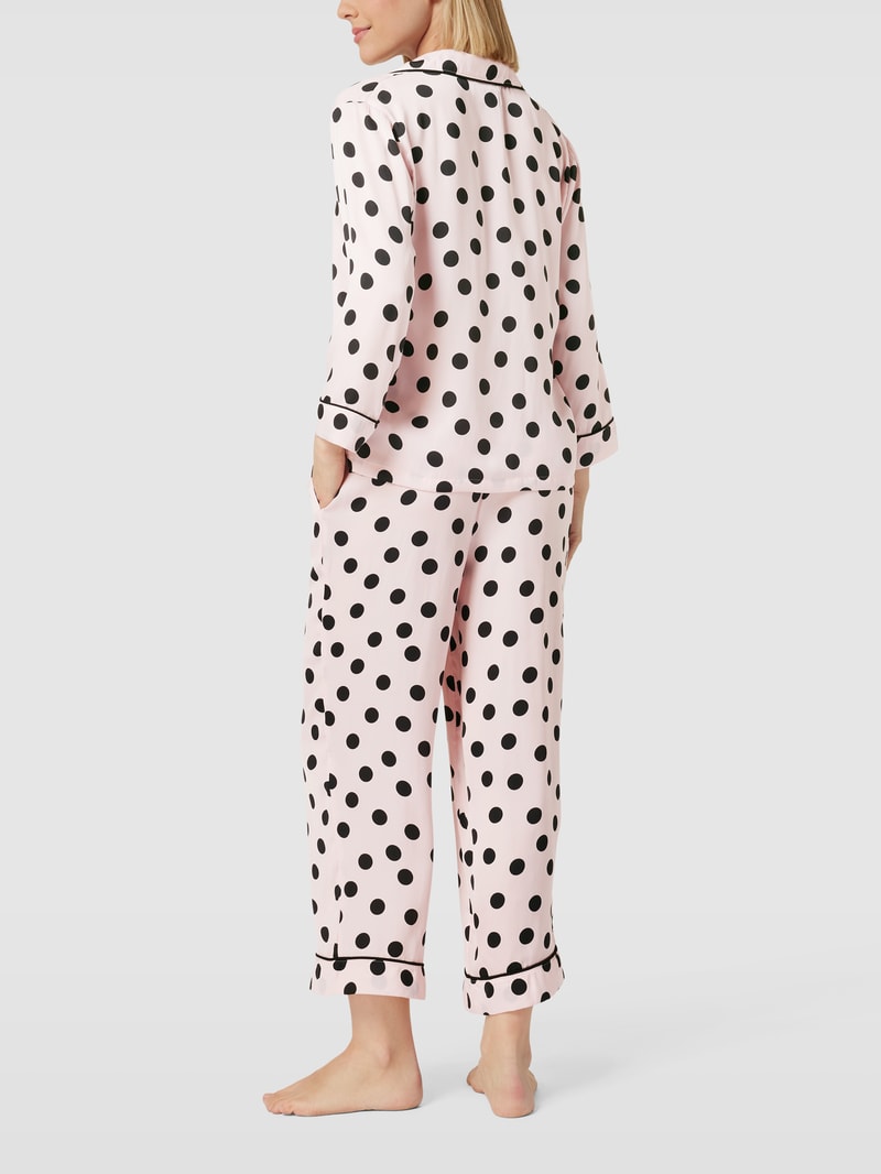 Pyjama mit Reverskragen in offwhite