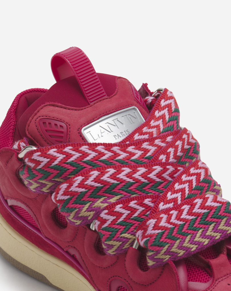 SNEAKERS CURB EN CUIR
