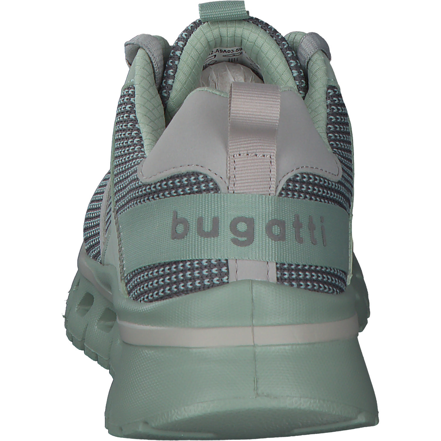 Bugatti Nesaja A9A03, Sneakers Low, Damen, Grau / Grün