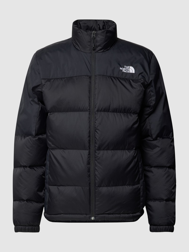 Steppjacke mit Label-Stitching Modell 'DIABLO DOWN' in schwarz