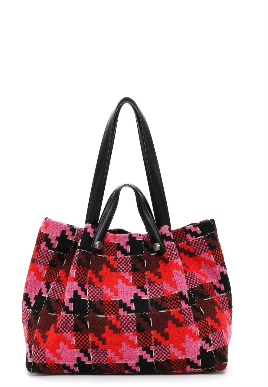 SURI FREY Handtaschen rot JULY Cityshopper L