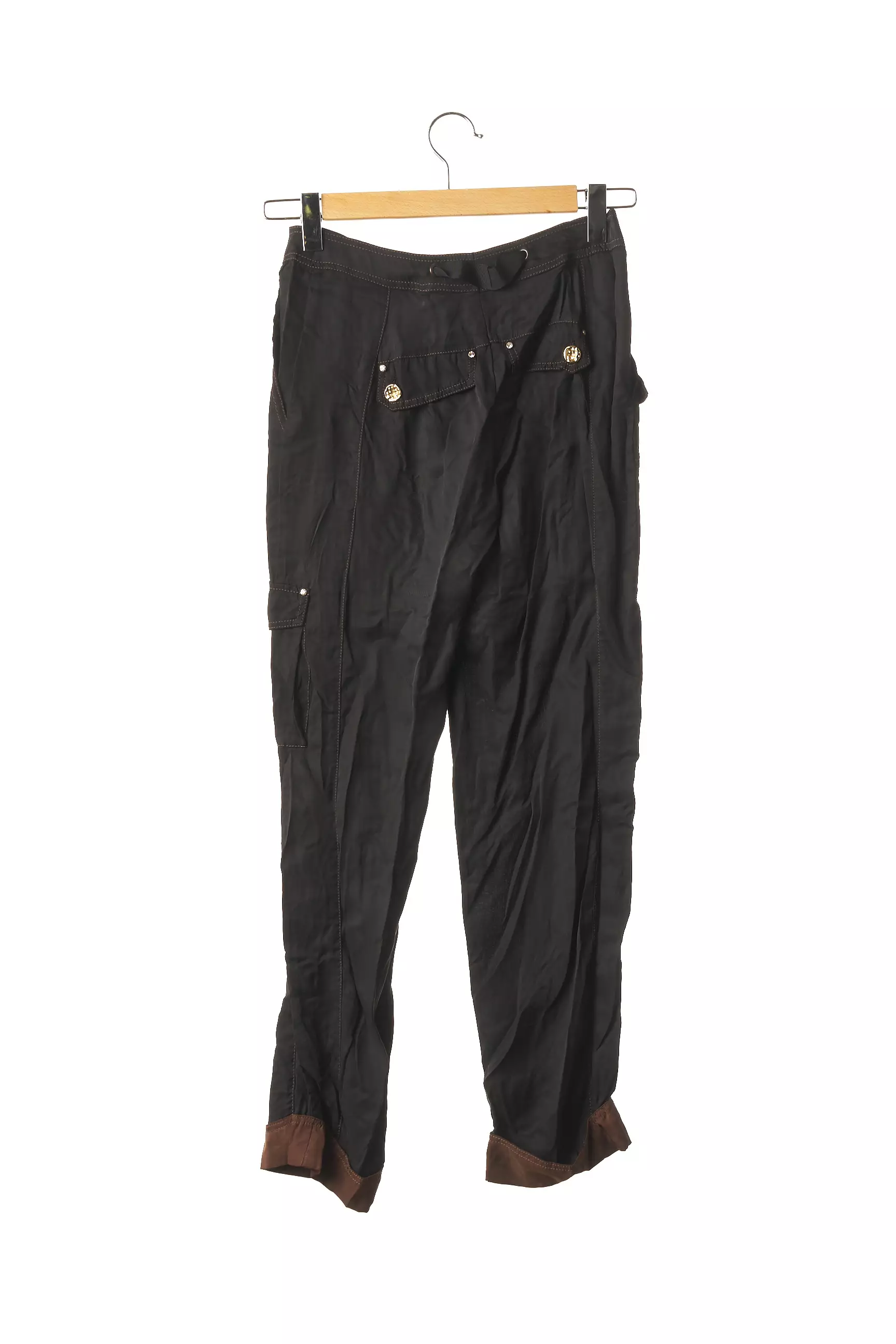 Brandeez Pantalons Droits Femme couleur noir