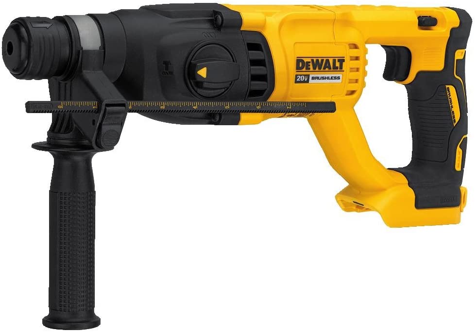Kit de Furadeira/Parafusadeira de Impacto SDS Plus de 1 Polegada DEWALT 20V MAX XR (DCK233P2)