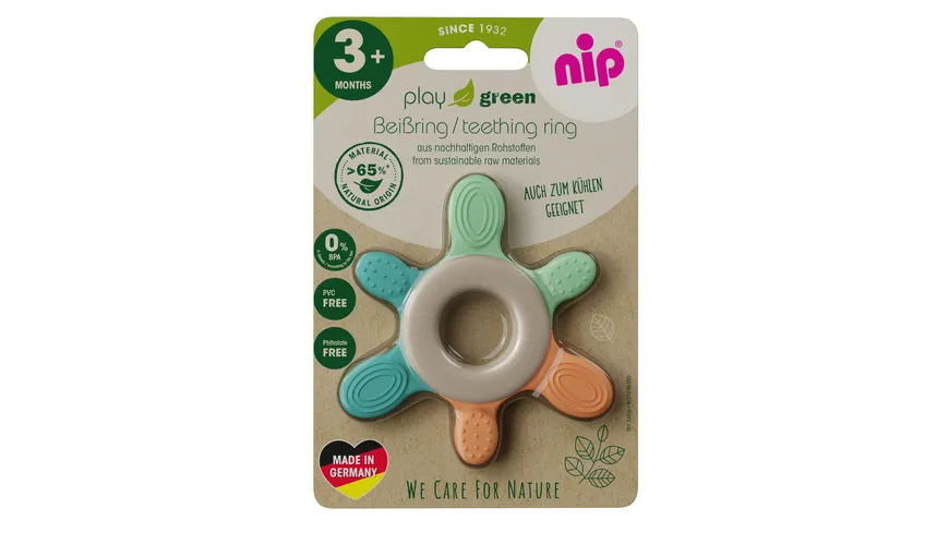 nip® Beißring Play Green Unisex
