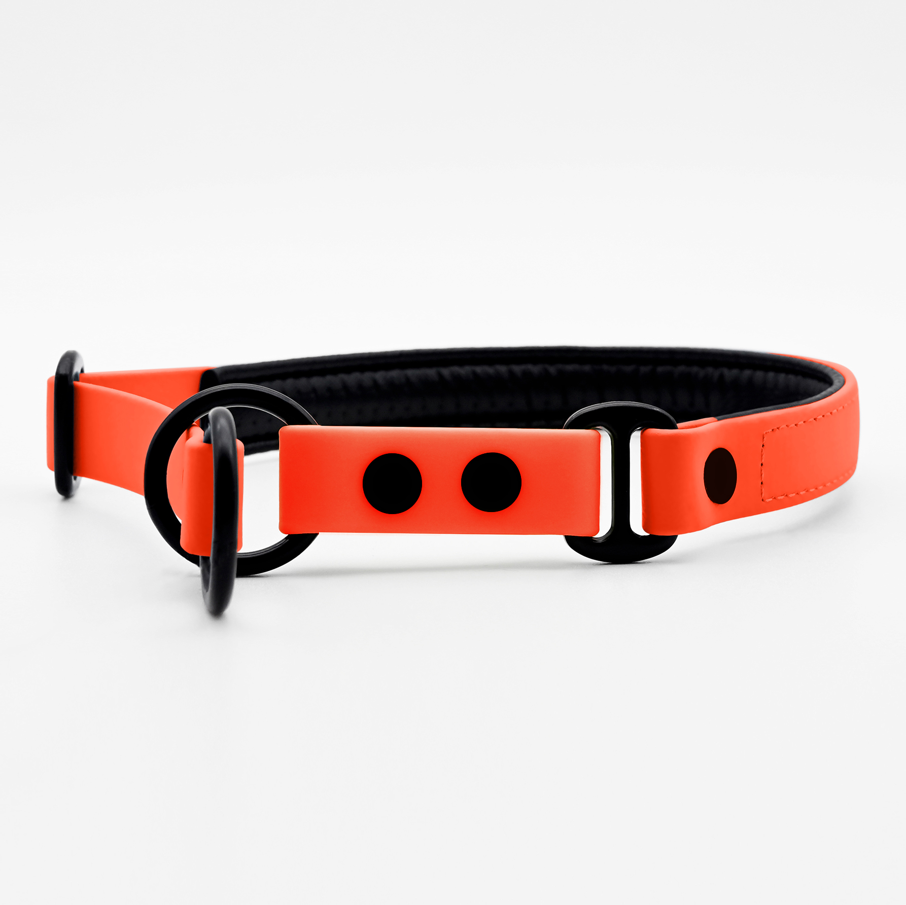 THE DOG IDEA Hundehalsbänder THE DOG IDEA Zugstopp Halsband Orange S