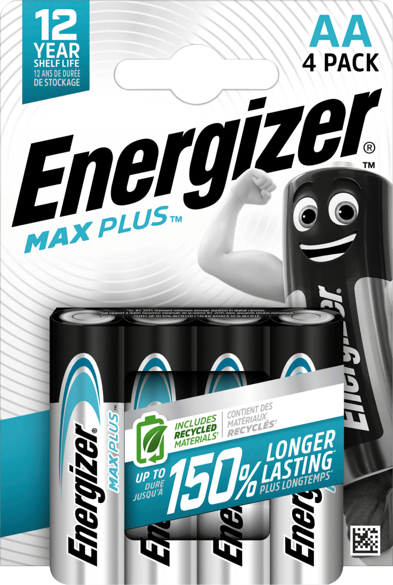 Batterien Max Plus AA, 4 St