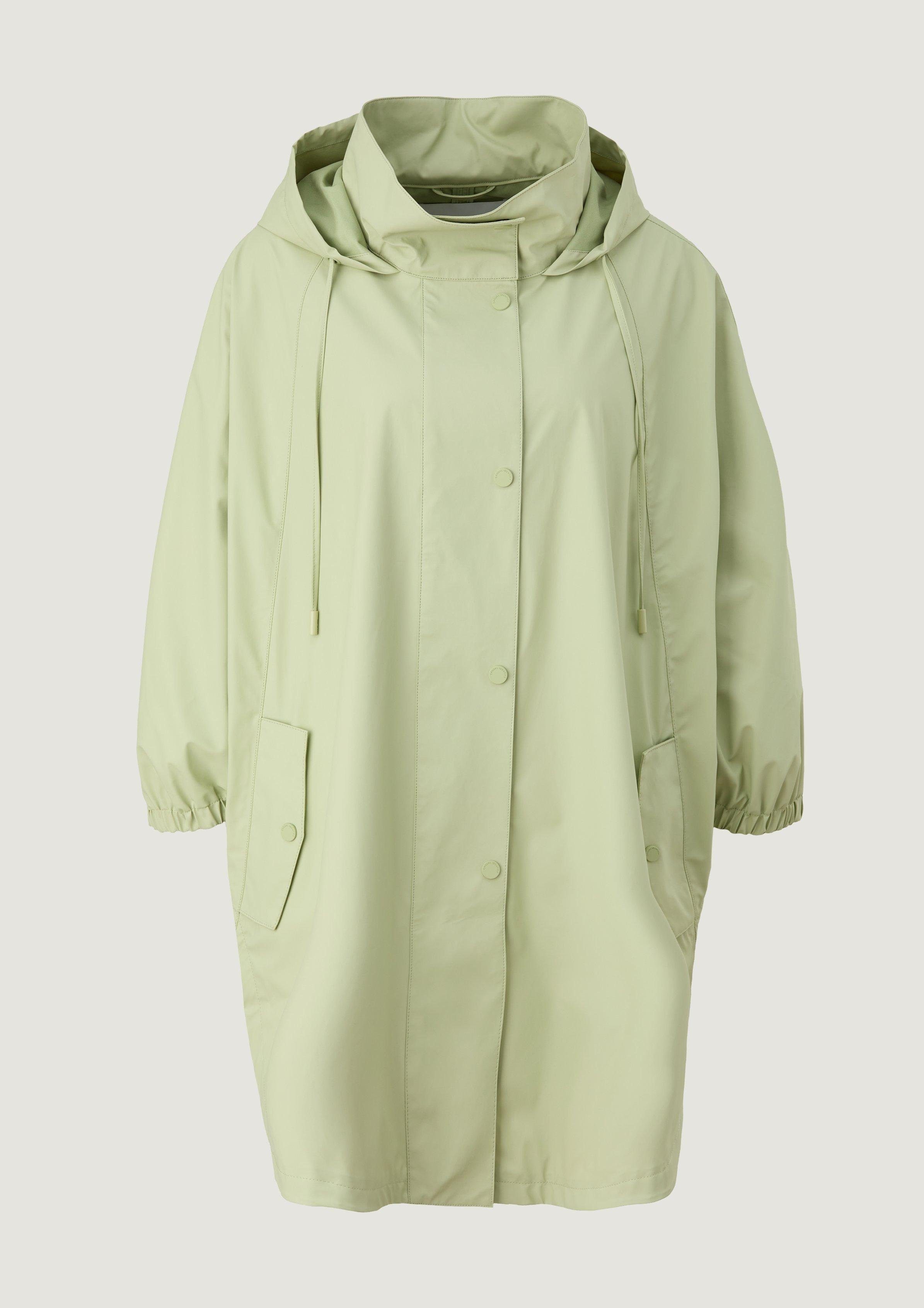 comma casual identity Blusenblazer Poncho mit Knopfleiste