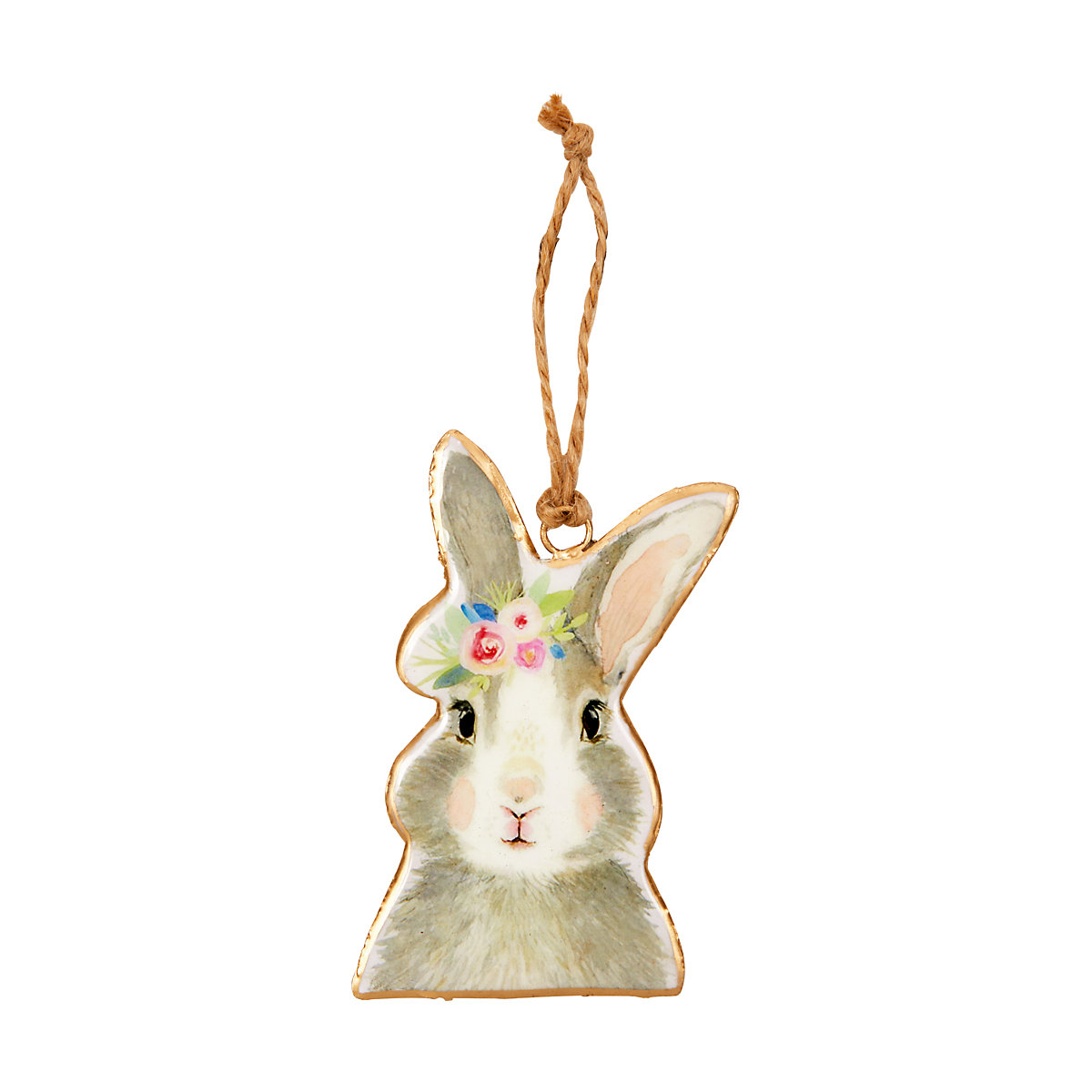 Metall-Anhänger Frohe Ostern, 1 Stück, farblich sortiert