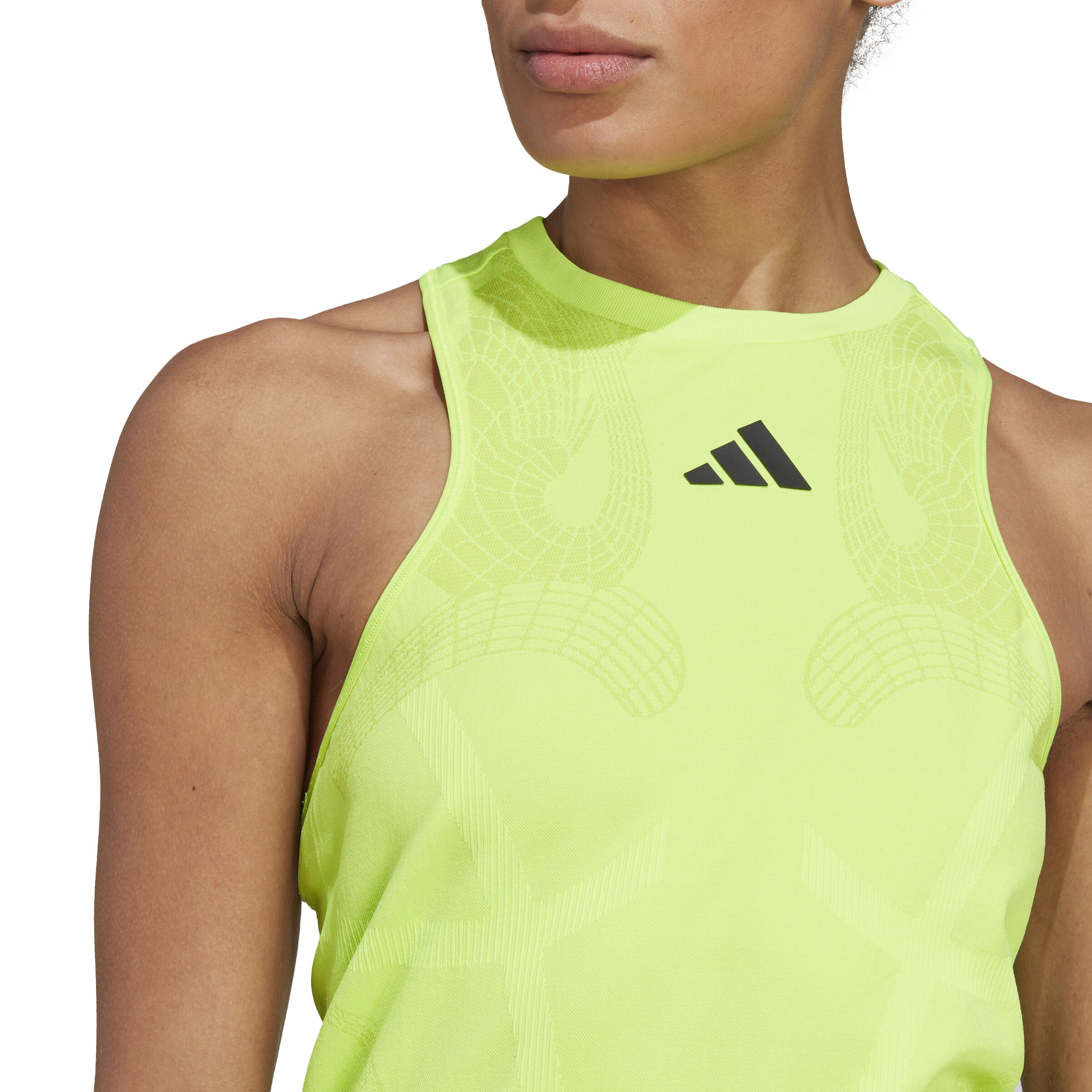 Pro Y-Tank Tank-Top Damen - Limette
