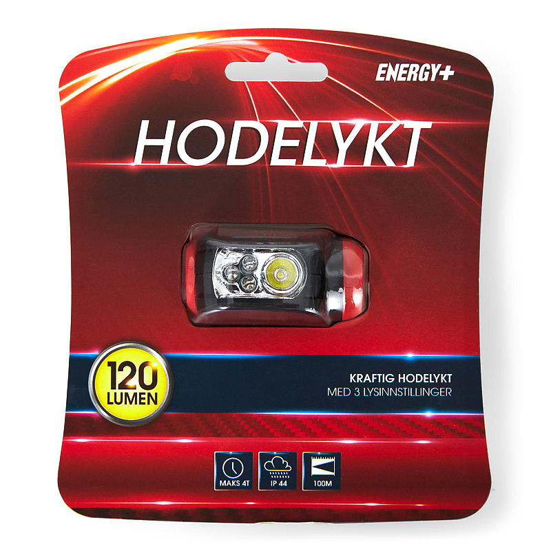 Energy Hodelykt 120 lumen
